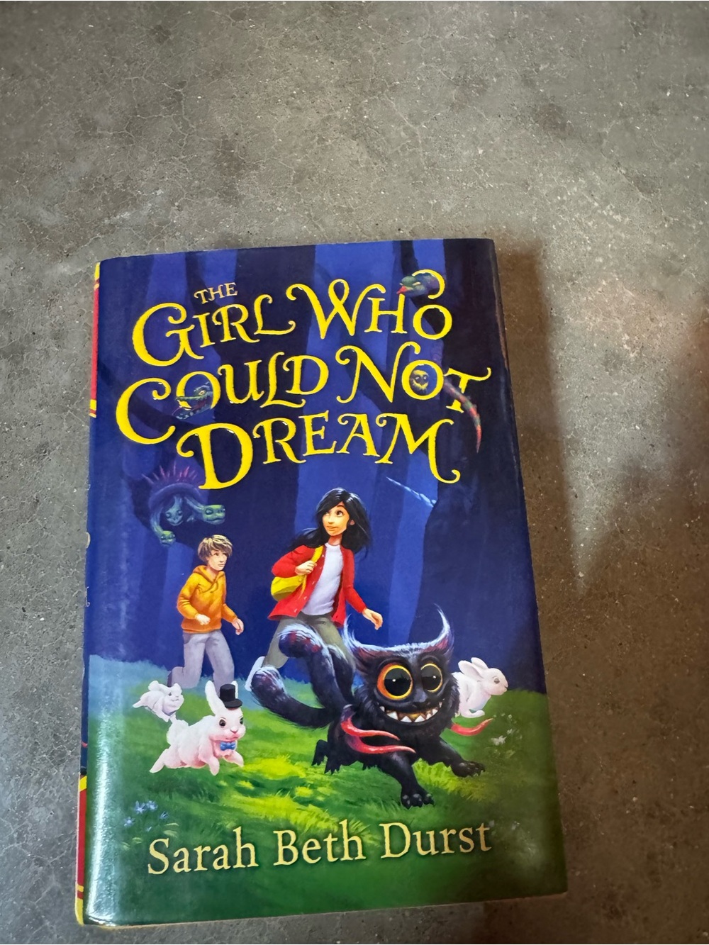The Girl Who Could Not Dream - Kids Book (Blue Cover)